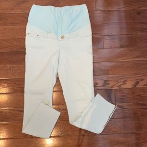 Pastel Mint Ripe Maternity Jegging